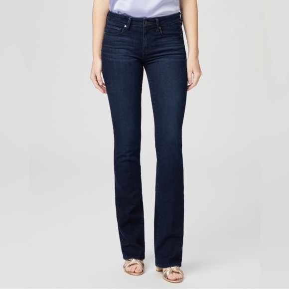 Paige High Rise Manhattan Brighton Jeans - Picture 1 of 8